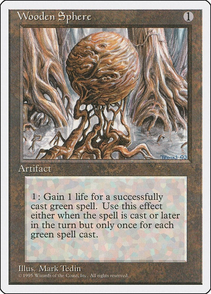 Image for Wooden Sphere [Fourth Edition] - Magic: The Gathering