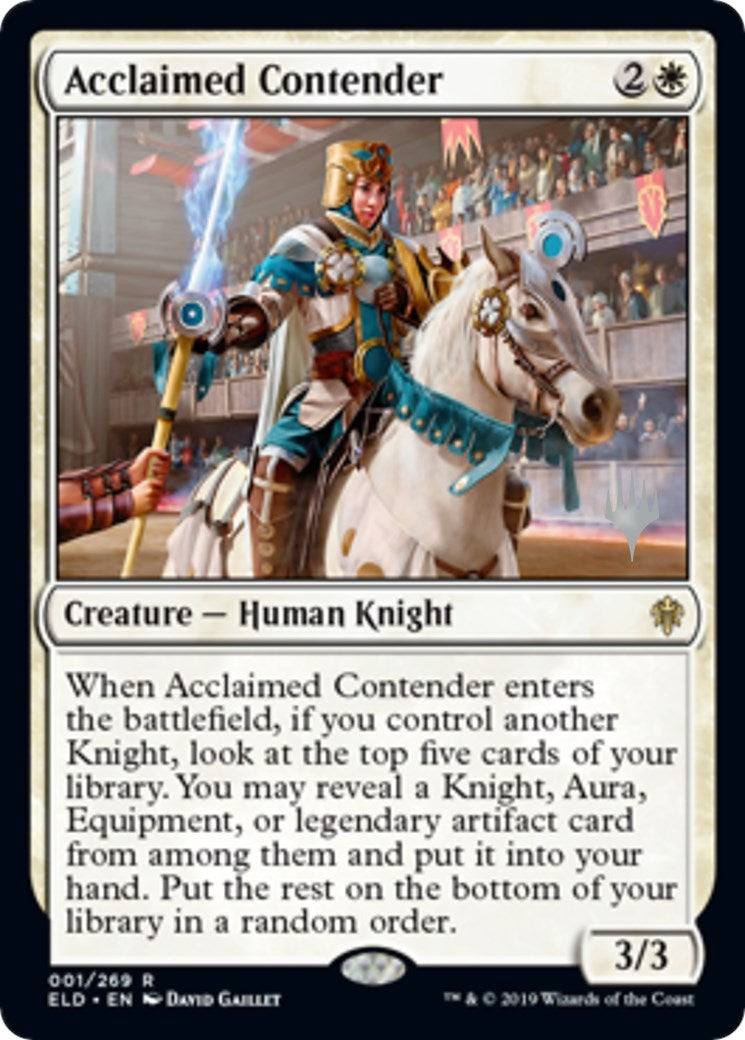 Image for Acclaimed Contender (1) [Throne of Eldraine] - Magic: The Gathering