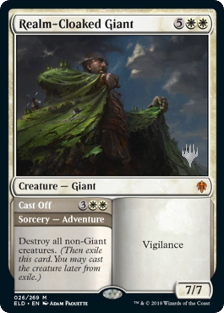 Image for Realm-Cloaked Giant (26) [Throne of Eldraine] - Magic: The Gathering