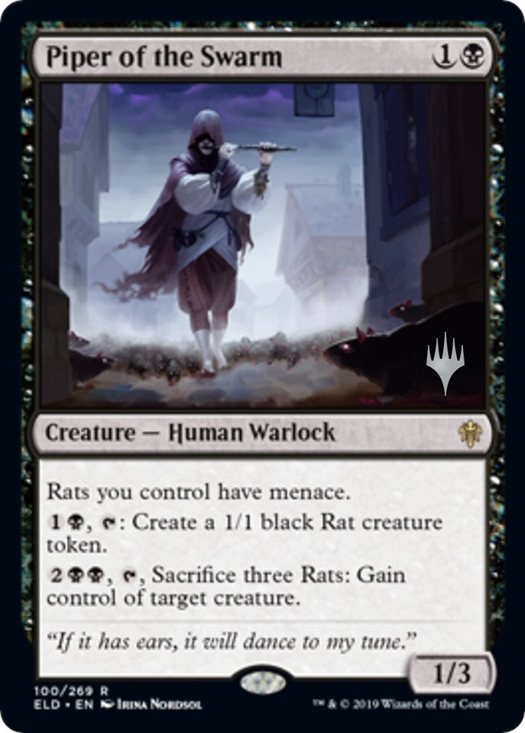 Image for Piper of the Swarm (100) [Throne of Eldraine] - Magic: The Gathering