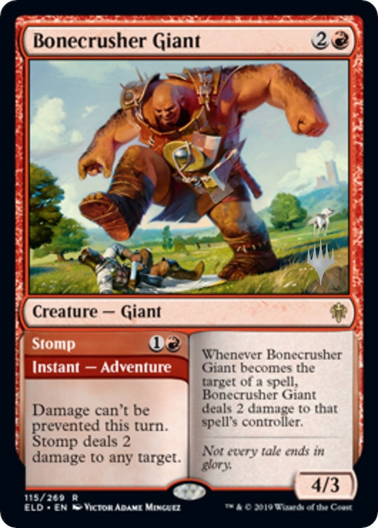 Image for Bonecrusher Giant (115) [Throne of Eldraine] - Magic: The Gathering