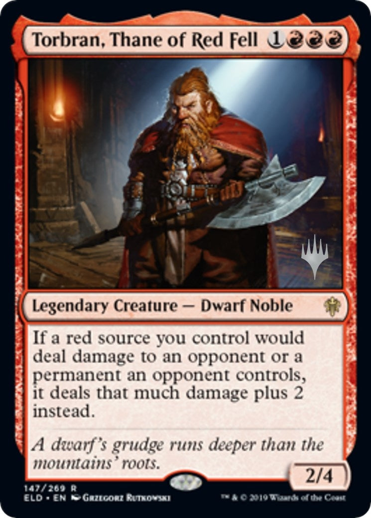 Image for Torbran, Thane of Red Fell (147) [Throne of Eldraine] - Magic: The Gathering