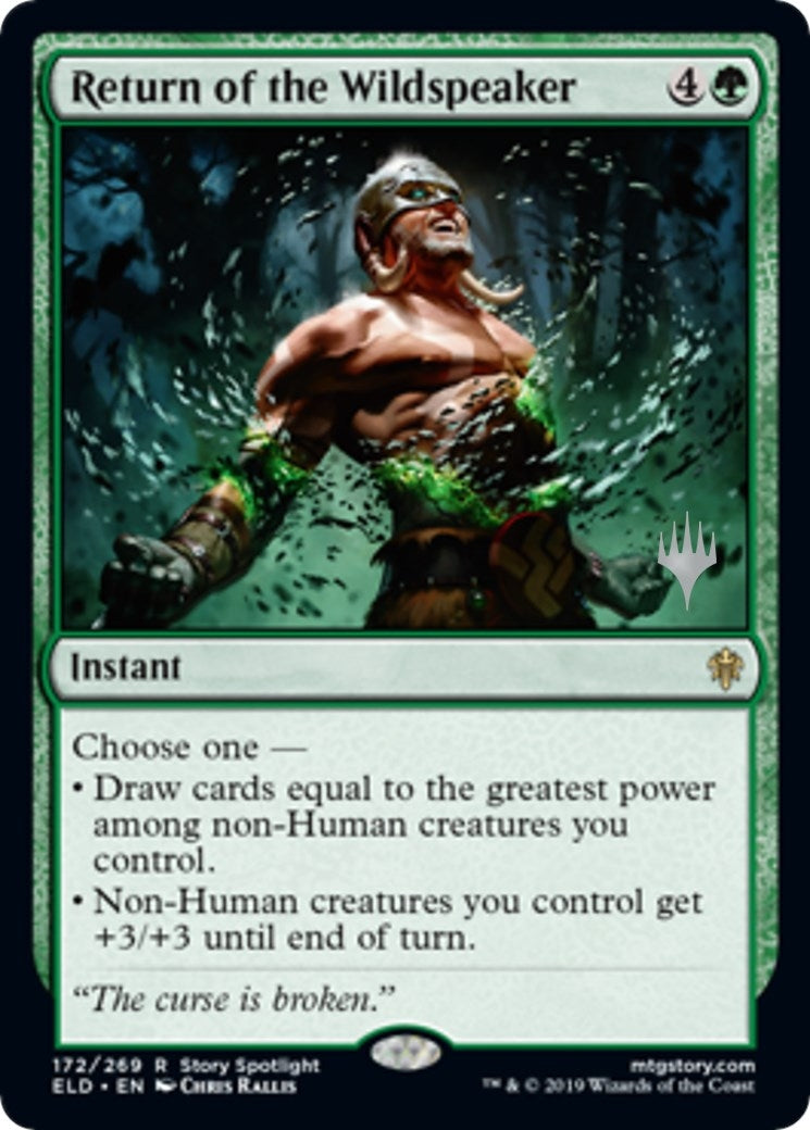Image for Return of the Wildspeaker (172) [Throne of Eldraine] - Magic: The Gathering