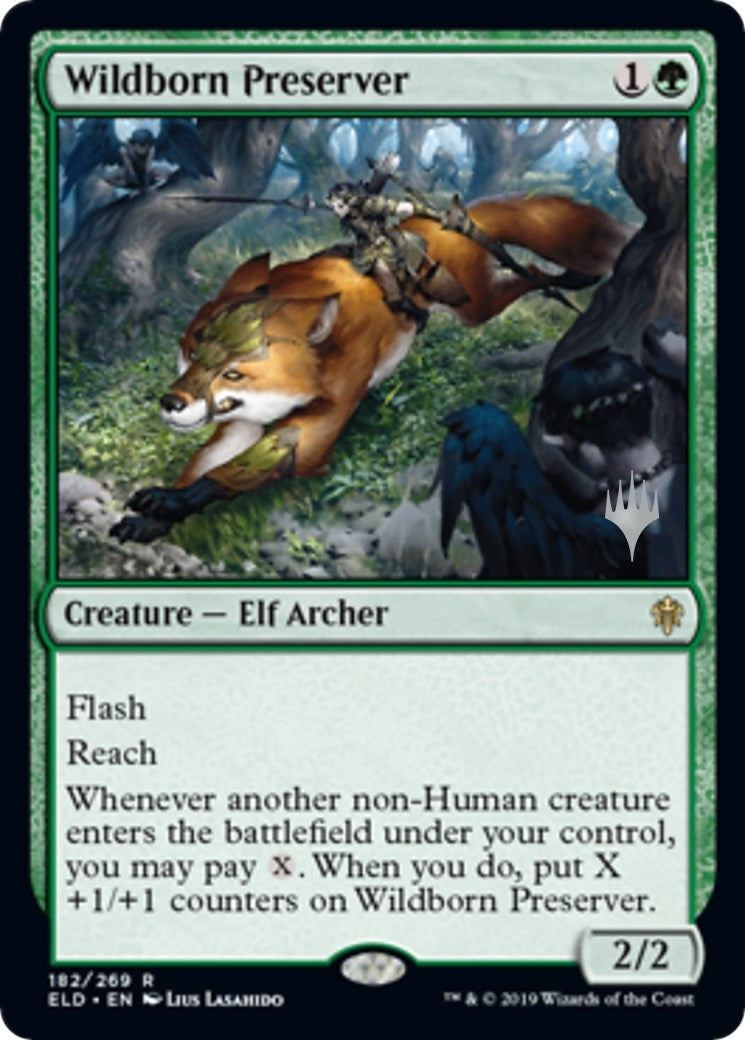 Image for Wildborn Preserver (182) [Throne of Eldraine] - Magic: The Gathering