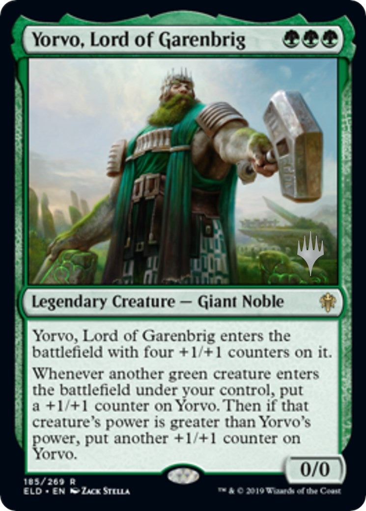 Image for Yorvo, Lord of Garenbrig (185) [Throne of Eldraine] - Magic: The Gathering