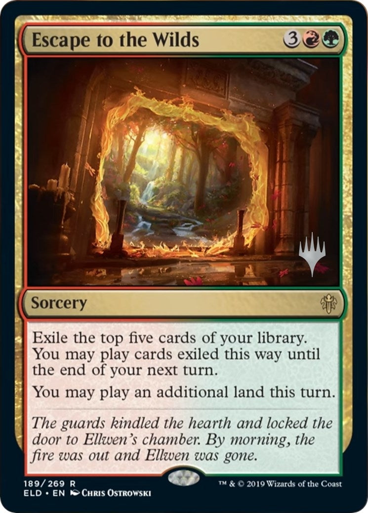 Escape to the Wilds (189) [Promo Pack: Throne of Eldraine]