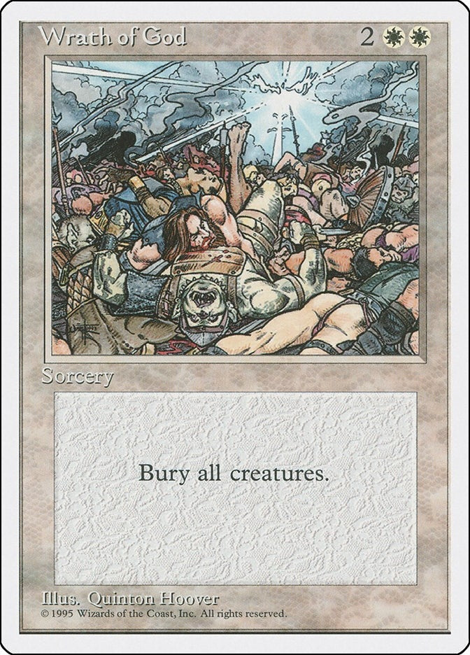 Image for Wrath of God (308) [Fourth Edition] - Magic: The Gathering
