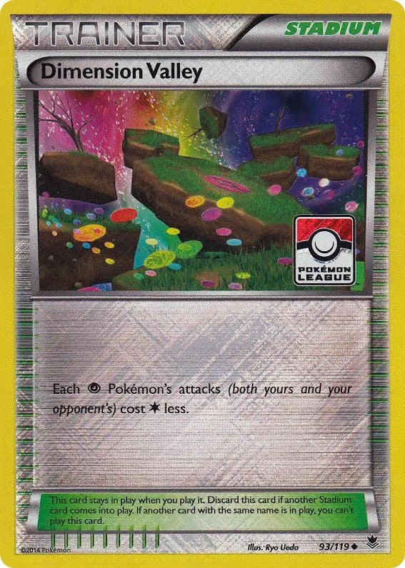 Image for Dimension Valley - 93/119 (Pokemon League) (093/119) [League & Championship Cards] - Pokemon