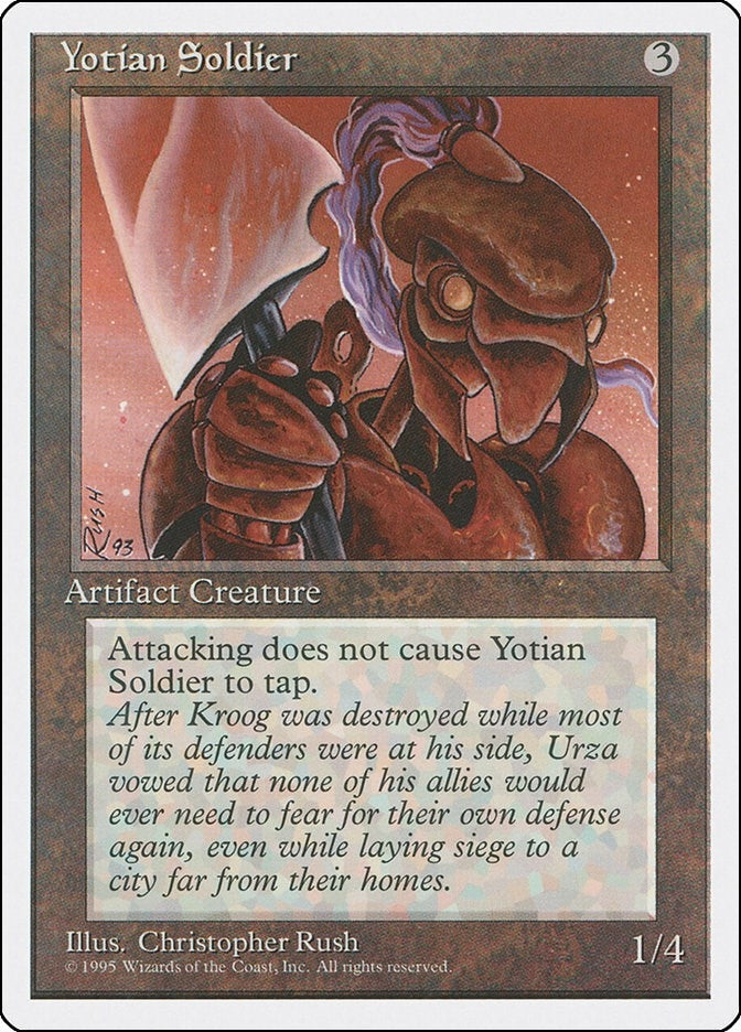 Image for Yotian Soldier [Fourth Edition] - Magic: The Gathering