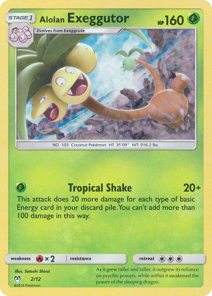 Image for Alolan Exeggutor (002/012) [McDonald's Promos 2019] - Pokemon