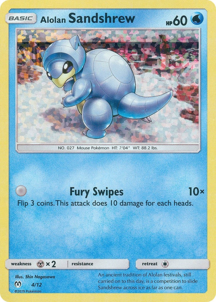 Image for Alolan Sandshrew (004/012) [McDonald's Promos 2019] - Pokemon