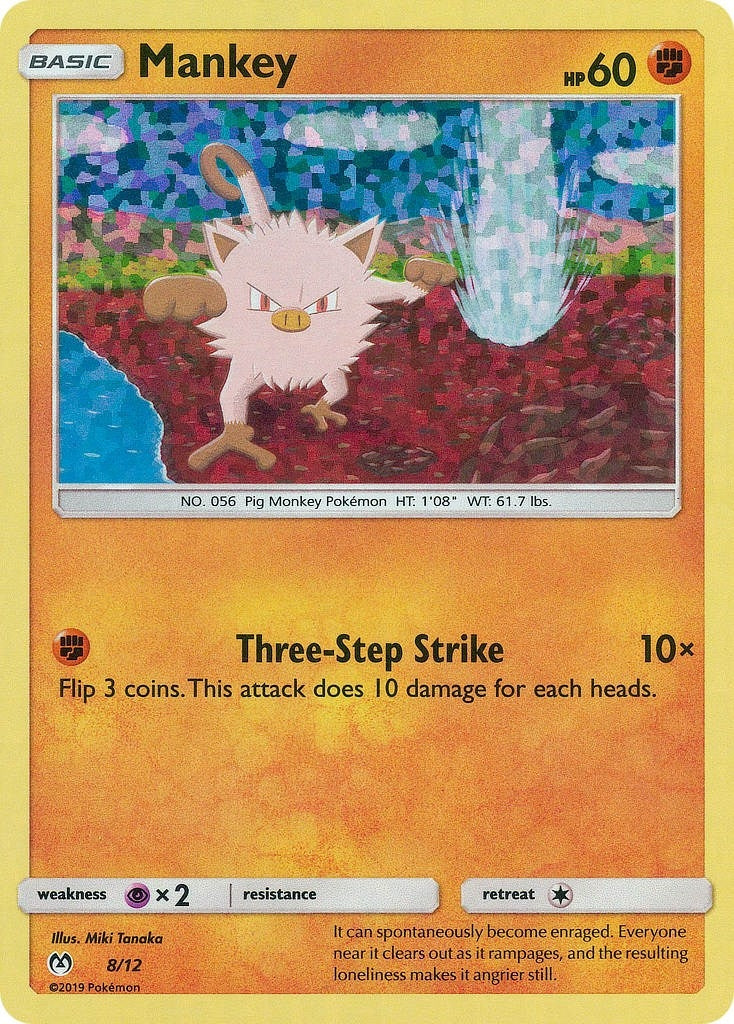 Mankey (008/012) [McDonald's Promos 2019]