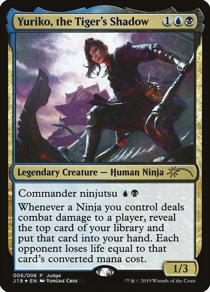 Image for Yuriko, the Tiger's Shadow (6) [Judge Promos] - Magic: The Gathering