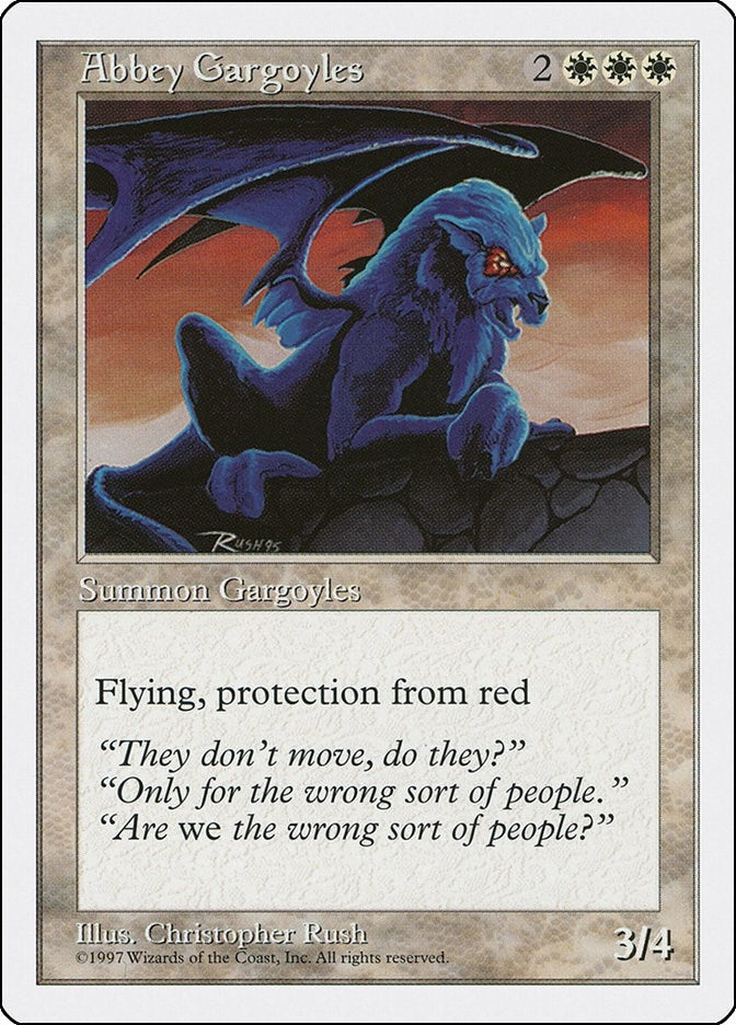 Image for Abbey Gargoyles [Fifth Edition] - Magic: The Gathering