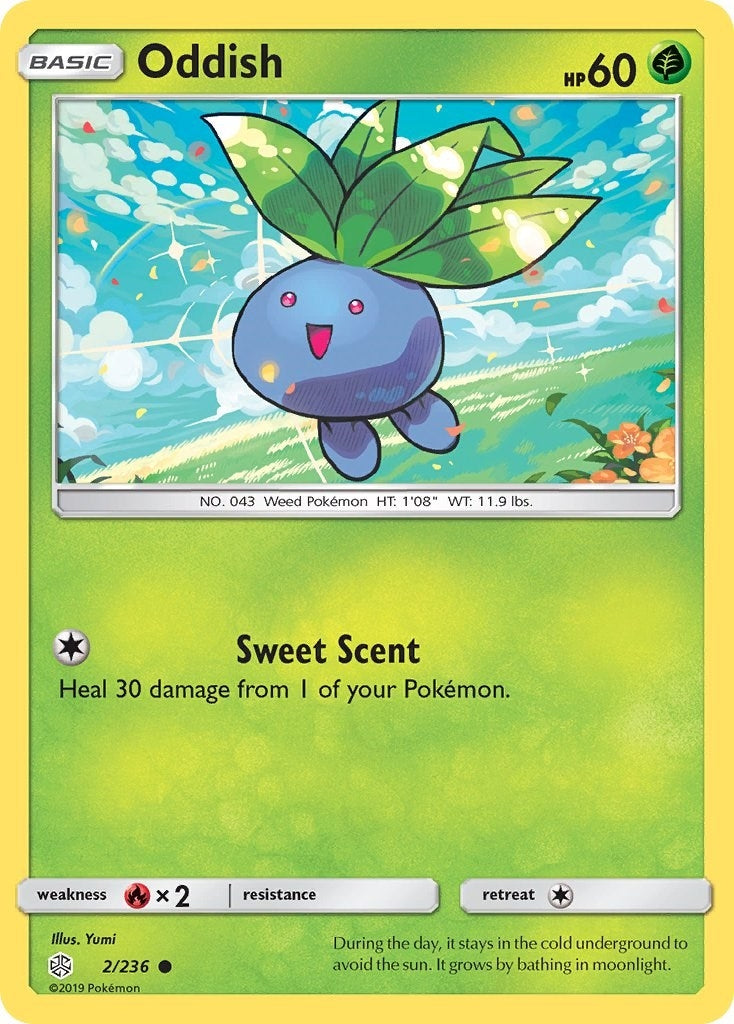 Image for Oddish (2/236) [SM - Cosmic Eclipse] - Pokemon