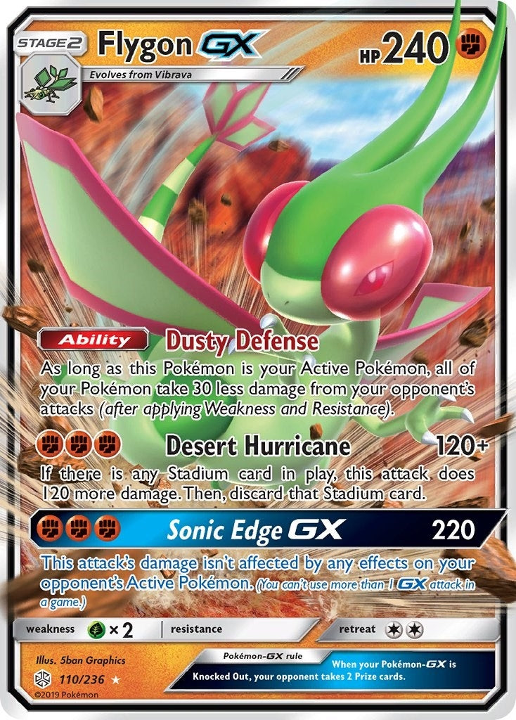 Image for Flygon GX (110/236) [SM - Cosmic Eclipse] - Pokemon