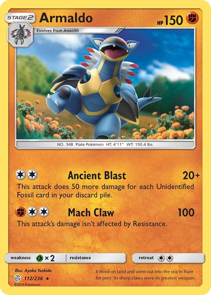 Image for Armaldo (112/236) [SM - Cosmic Eclipse] - Pokemon