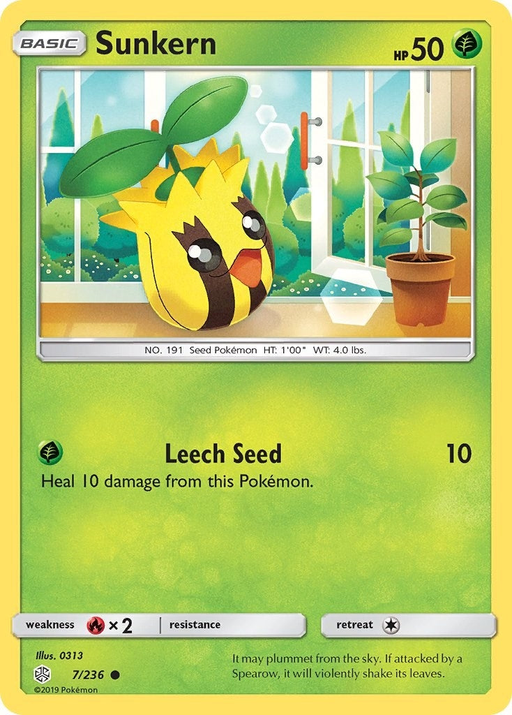 Image for Sunkern (7/236) [SM - Cosmic Eclipse] - Pokemon