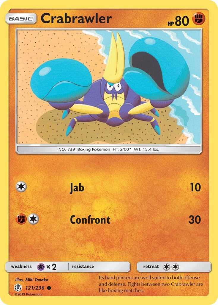 Image for Crabrawler (121/236) [SM - Cosmic Eclipse] - Pokemon
