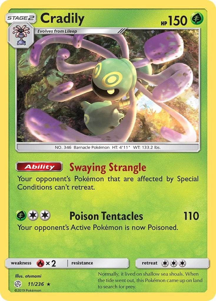 Image for Cradily (11/236) [SM - Cosmic Eclipse] - Pokemon