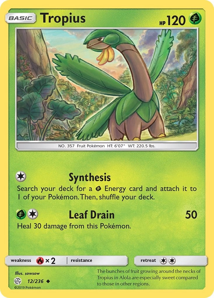 Image for Tropius (12/236) [SM - Cosmic Eclipse] - Pokemon