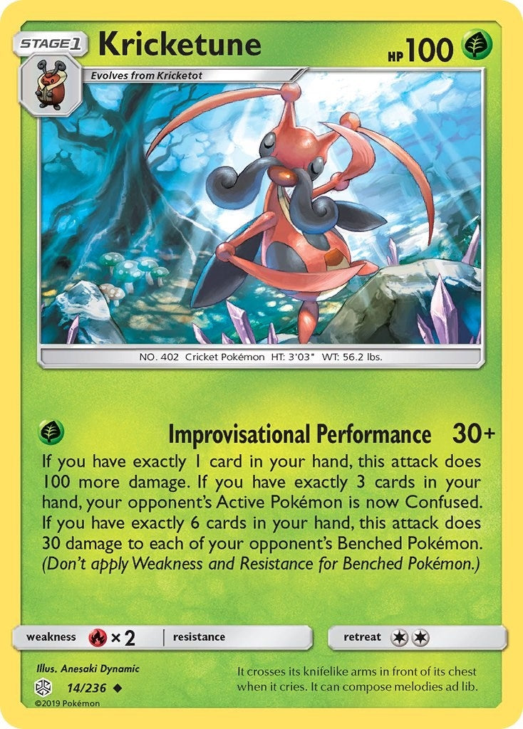 Image for Kricketune (14/236) [SM - Cosmic Eclipse] - Pokemon