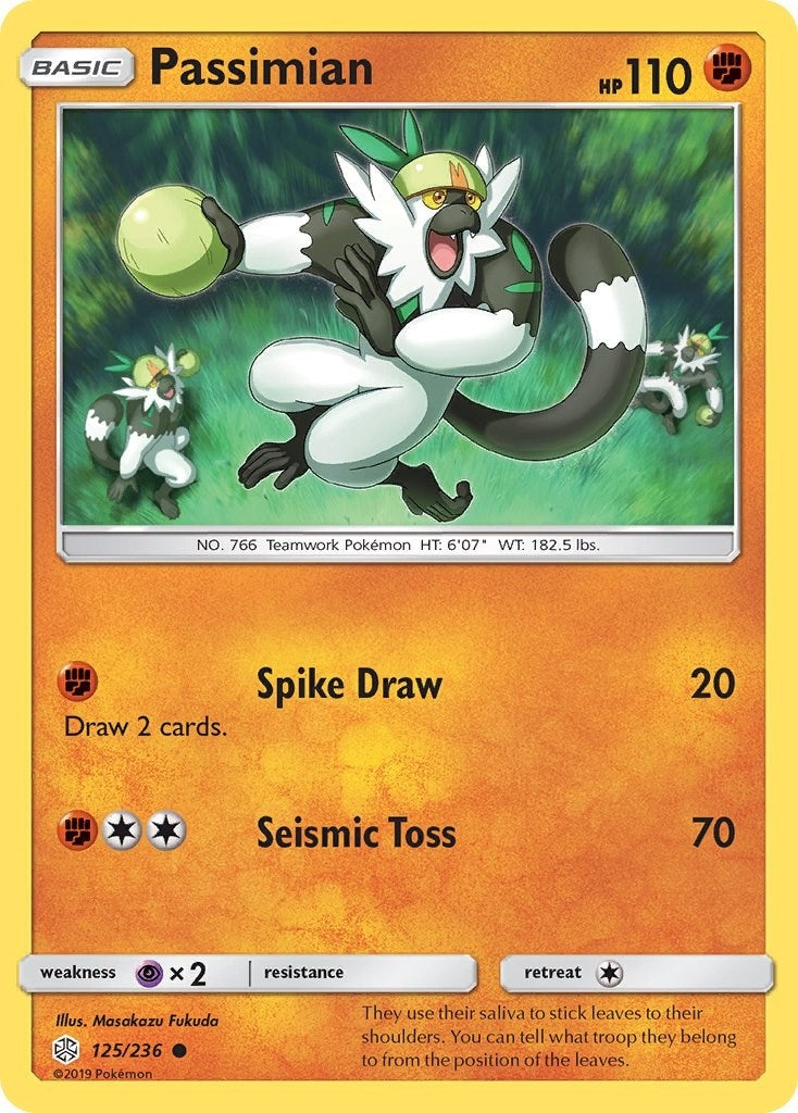 Image for Passimian (125/236) [SM - Cosmic Eclipse] - Pokemon