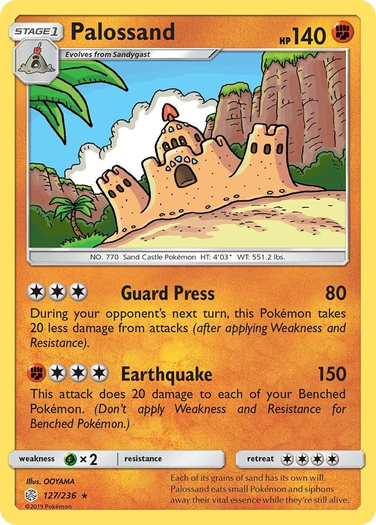 Image for Palossand (127/236) [SM - Cosmic Eclipse] - Pokemon