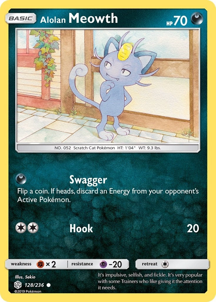 Image for Alolan Meowth (128/236) [SM - Cosmic Eclipse] - Pokemon