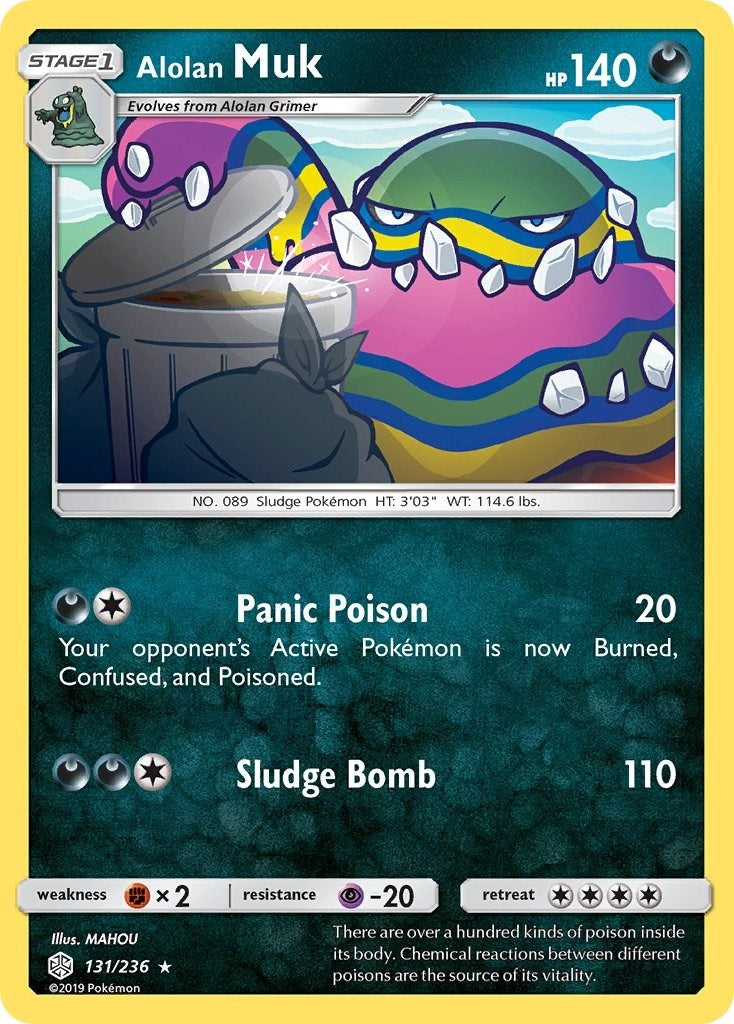Image for Alolan Muk (131/236) [SM - Cosmic Eclipse] - Pokemon