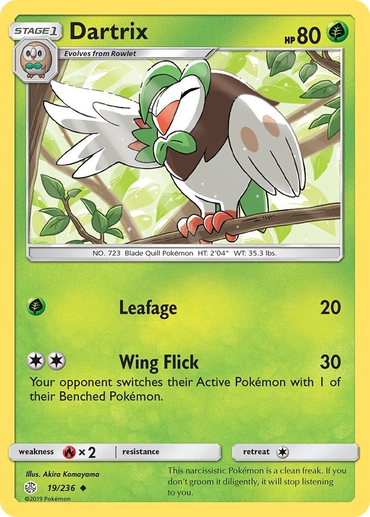 Image for Dartrix (19/236) [SM - Cosmic Eclipse] - Pokemon