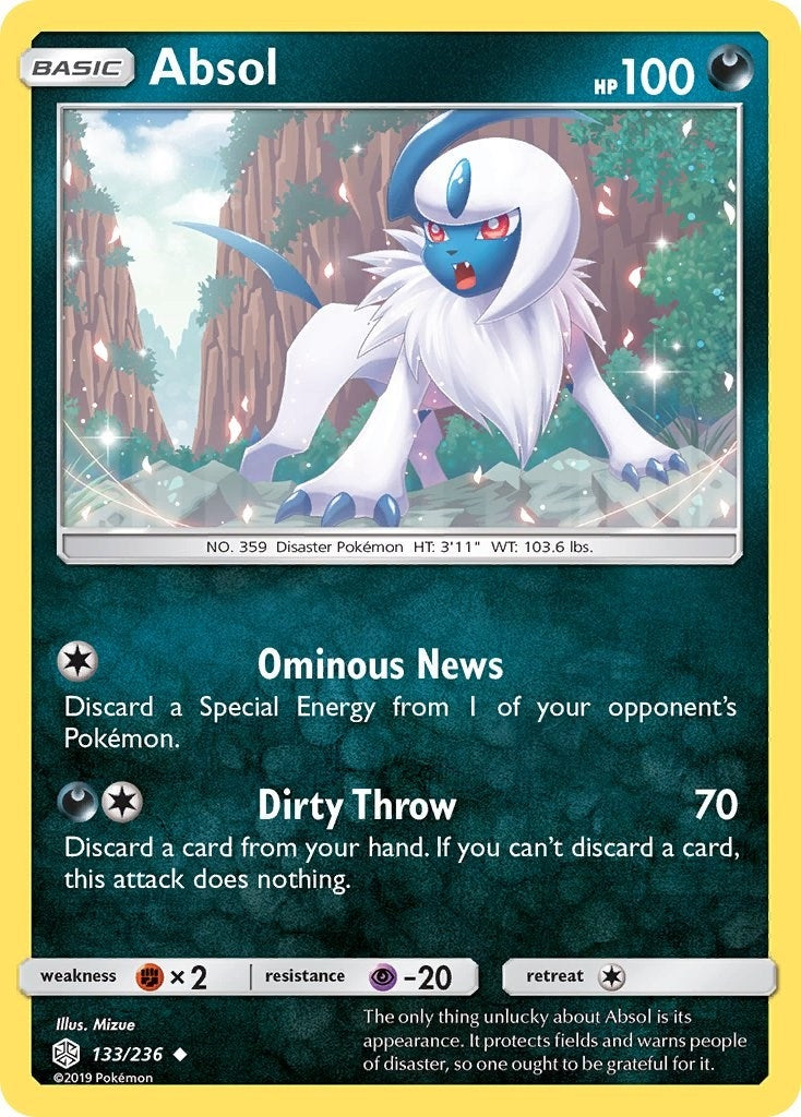 Image for Absol (133/236) [SM - Cosmic Eclipse] - Pokemon