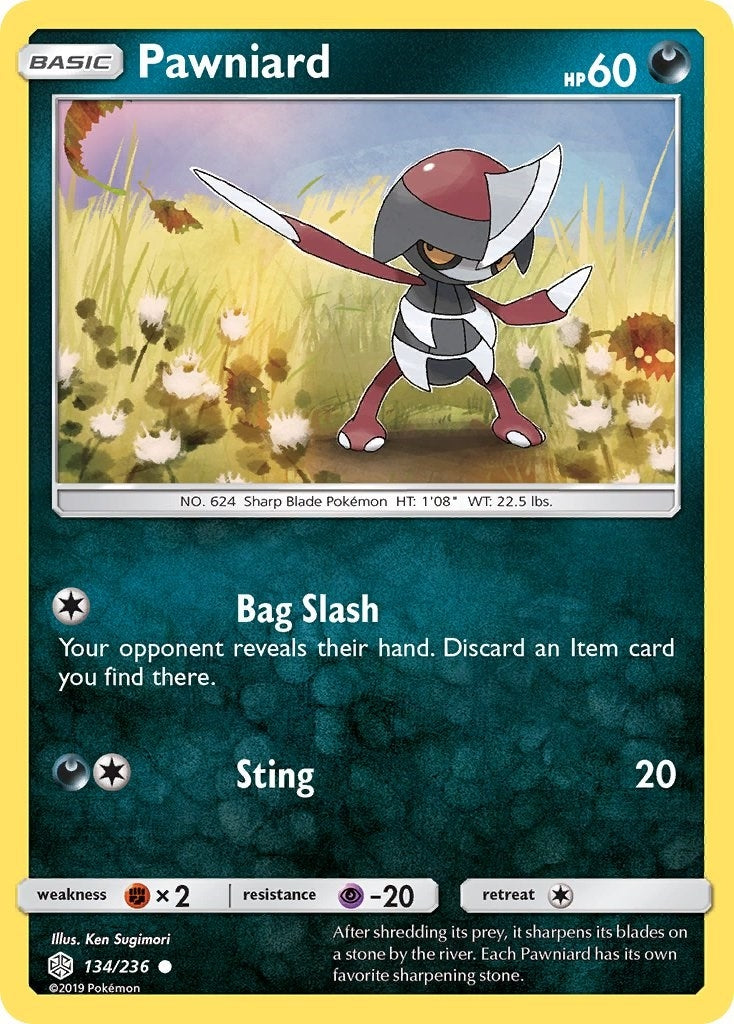 Image for Pawniard (134/236) [SM - Cosmic Eclipse] - Pokemon