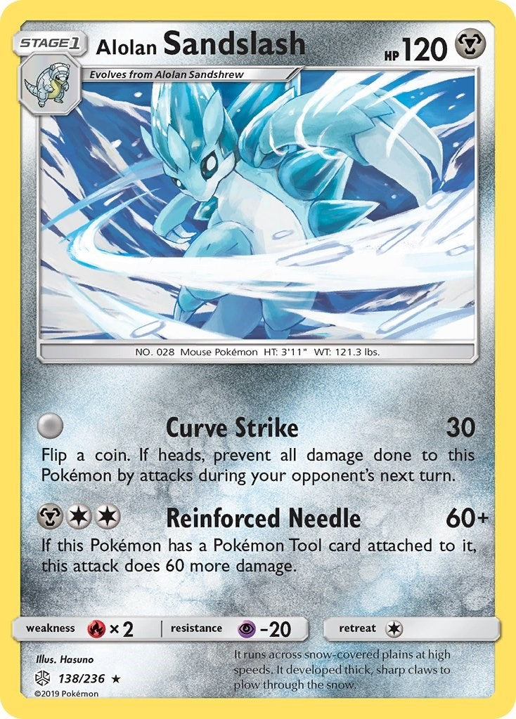 Image for Alolan Sandslash (138/236) [SM - Cosmic Eclipse] - Pokemon
