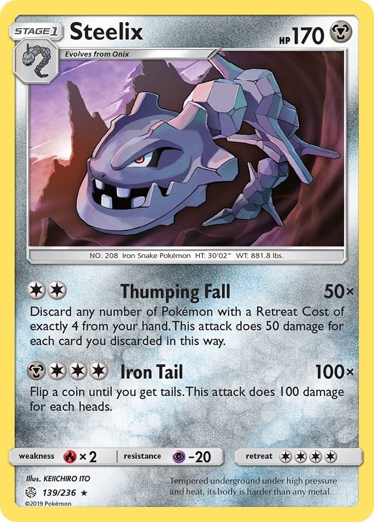 Image for Steelix (139/236) [SM - Cosmic Eclipse] - Pokemon