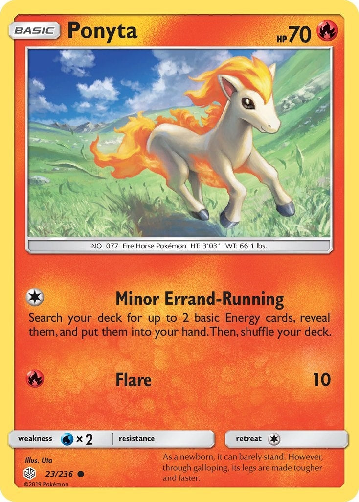 Image for Ponyta (23/236) [SM - Cosmic Eclipse] - Pokemon