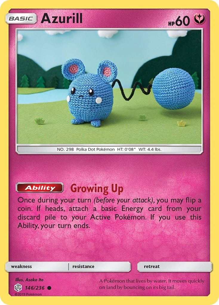 Azurill (146/236) [SM - Cosmic Eclipse]