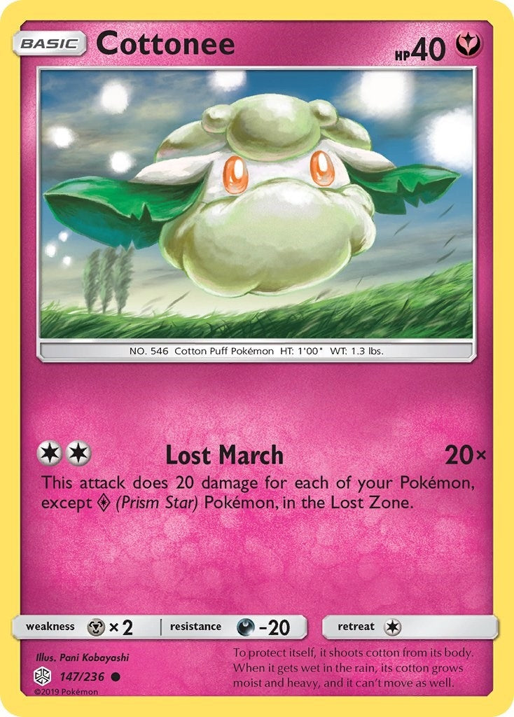 Image for Cottonee (147/236) [SM - Cosmic Eclipse] - Pokemon
