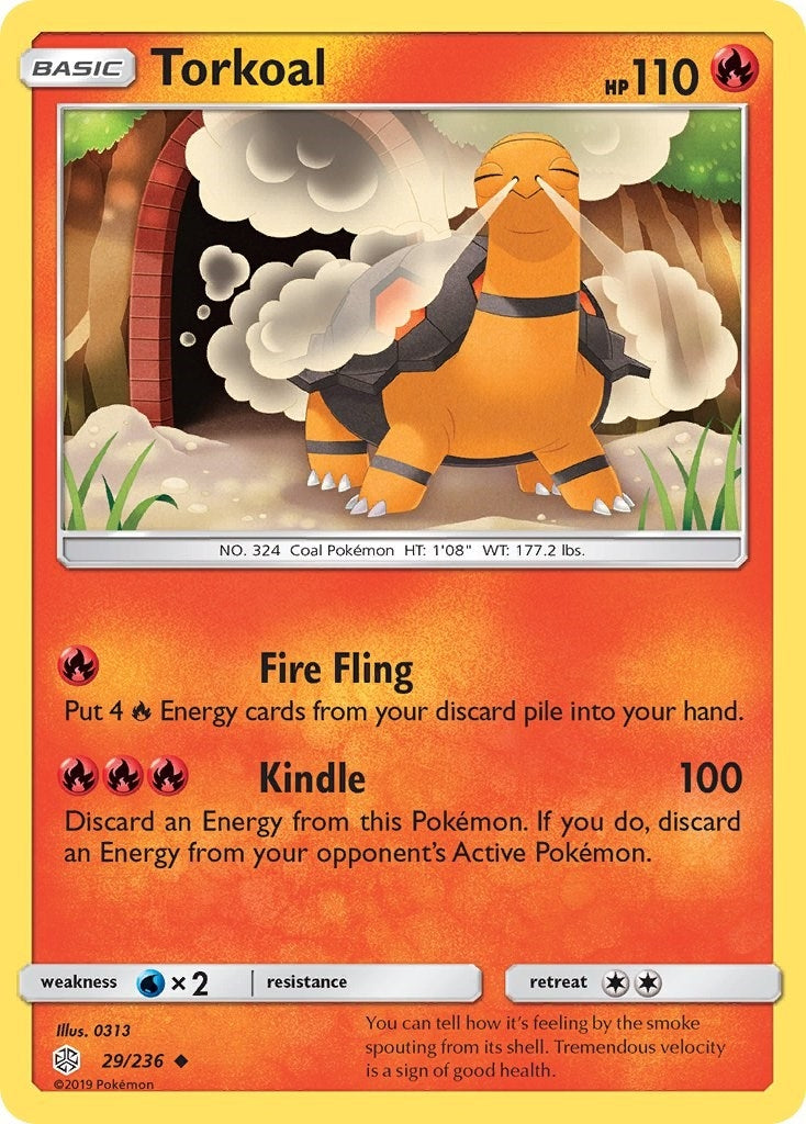 Image for Torkoal (29/236) [SM - Cosmic Eclipse] - Pokemon