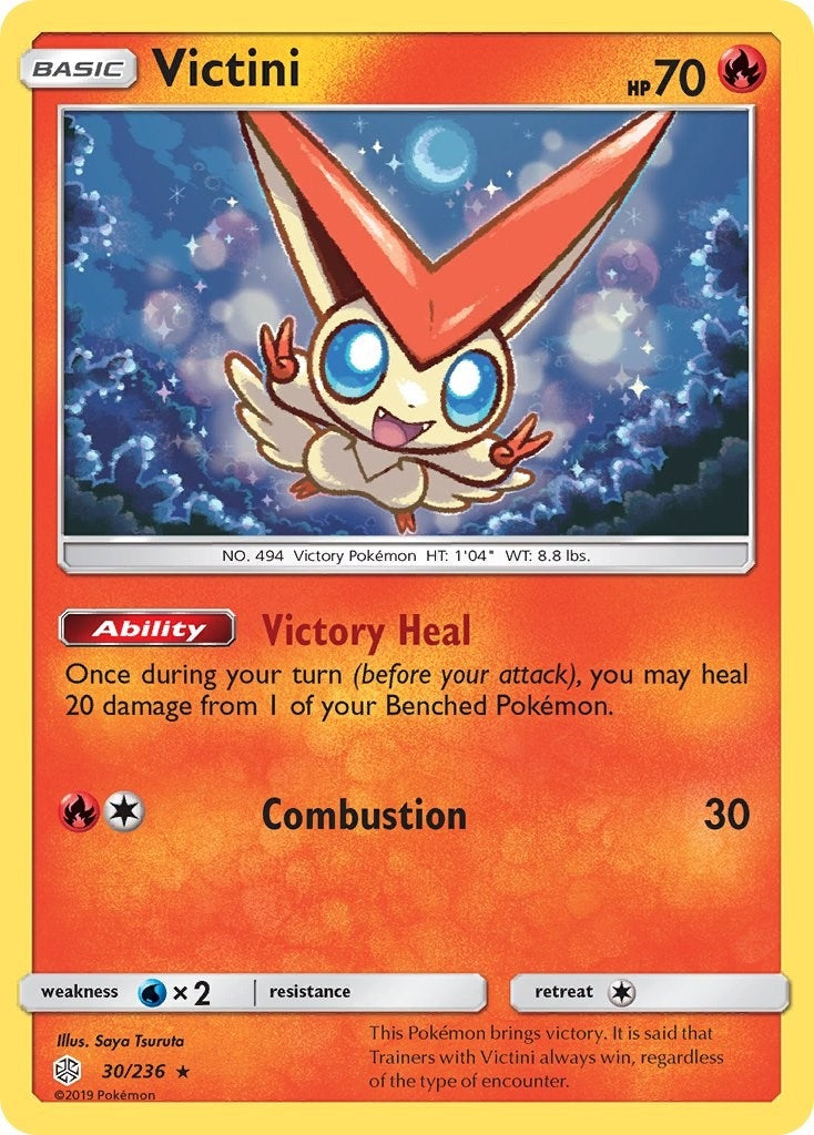 Image for Victini (30/236) [SM - Cosmic Eclipse] - Pokemon
