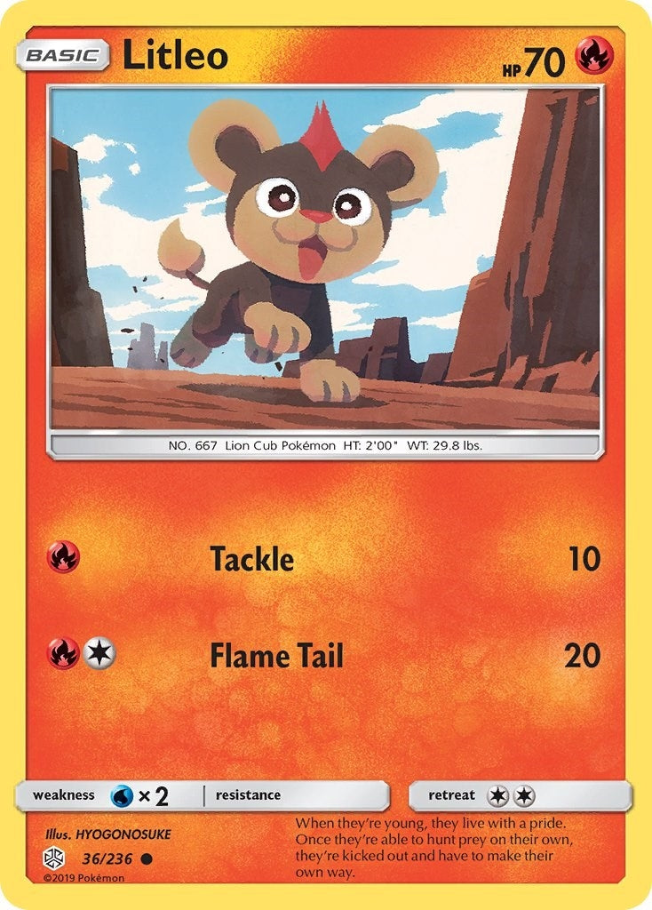 Image for Litleo (36/236) [SM - Cosmic Eclipse] - Pokemon