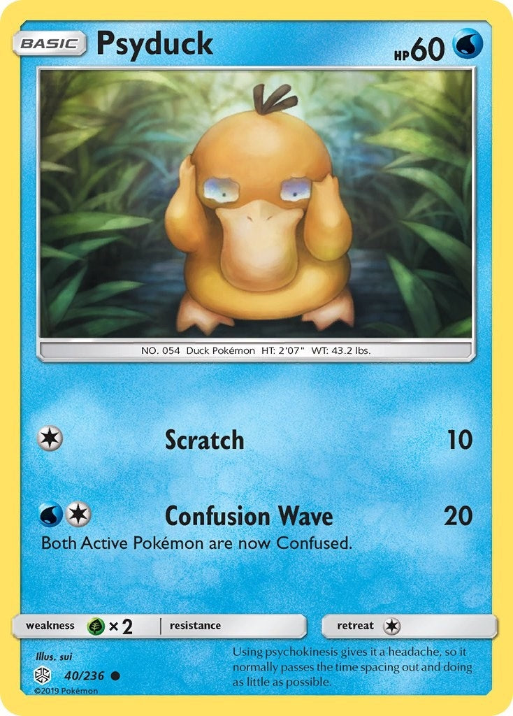 Image for Psyduck (40/236) [SM - Cosmic Eclipse] - Pokemon