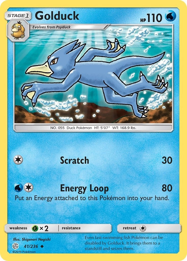 Image for Golduck (41/236) [SM - Cosmic Eclipse] - Pokemon