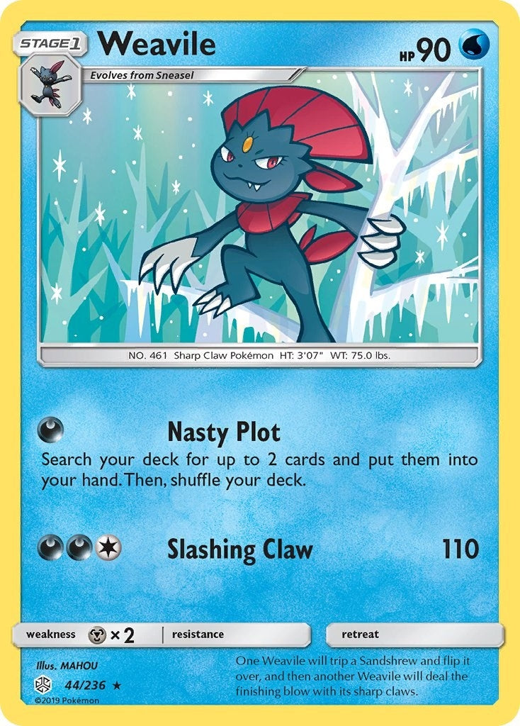 Weavile (44/236) [SM - Cosmic Eclipse]