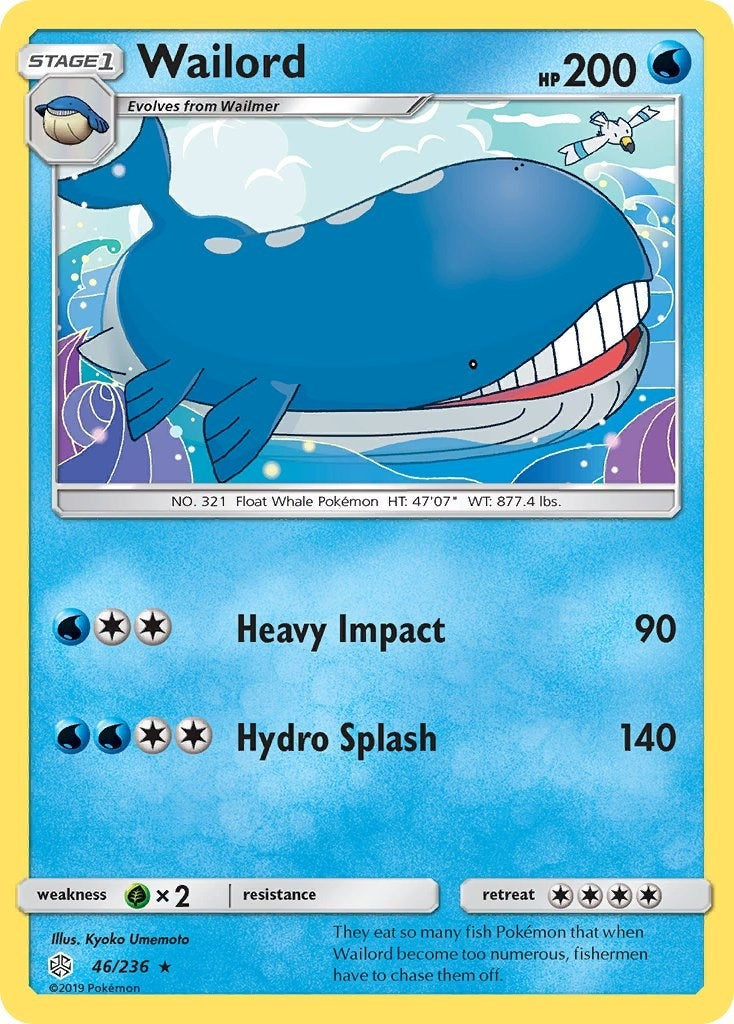 Image for Wailord (46/236) [SM - Cosmic Eclipse] - Pokemon