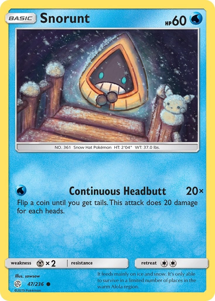 Image for Snorunt (47/236) [SM - Cosmic Eclipse] - Pokemon