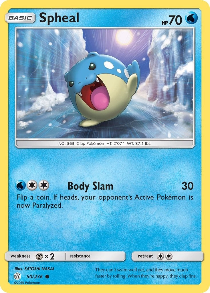 Image for Spheal (50/236) [SM - Cosmic Eclipse] - Pokemon