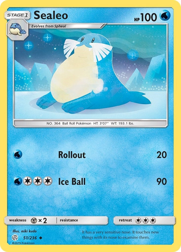 Image for Sealeo (51/236) [SM - Cosmic Eclipse] - Pokemon