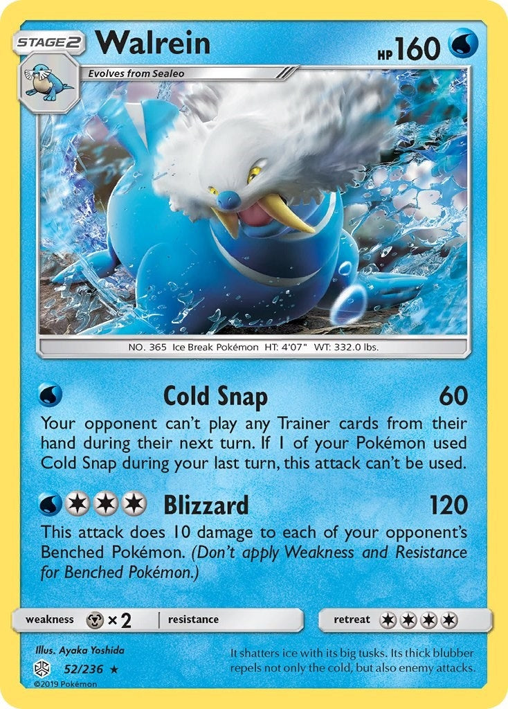 Image for Walrein (52/236) [SM - Cosmic Eclipse] - Pokemon