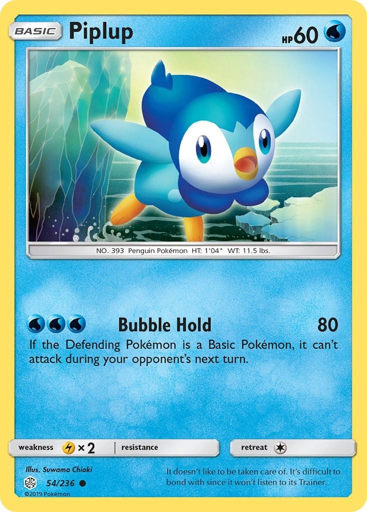 Image for Piplup (54/236) [SM - Cosmic Eclipse] - Pokemon